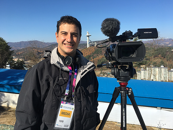 Shooting News Content for the Pyeongchang 2018 Olympics